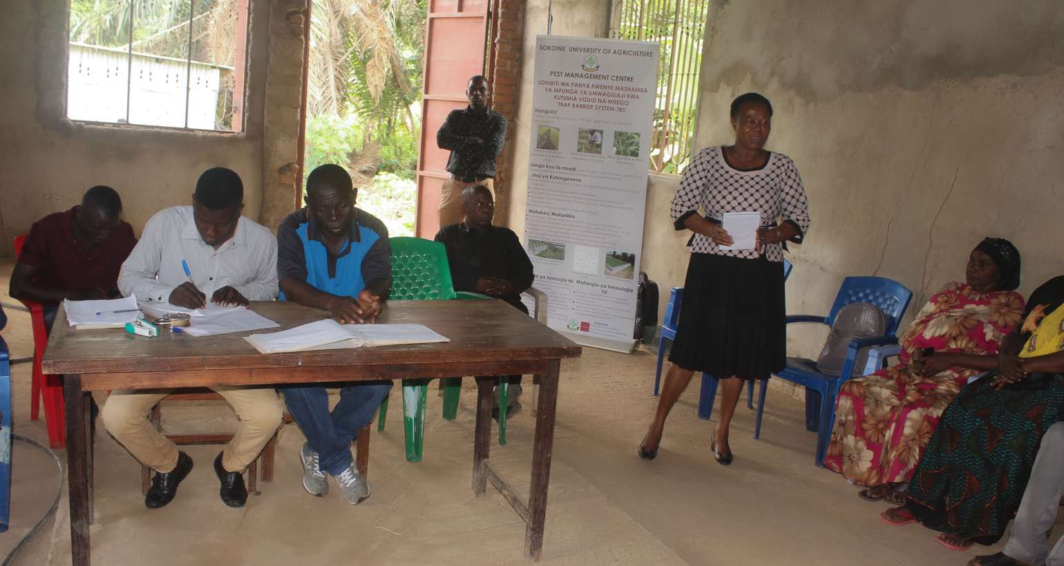 Introducing Non-chemical control of rodents through trap barrier systems (TBS) to Farmers in Mkula village, Kilombero Distirct, Morogoro Region, Tanzania